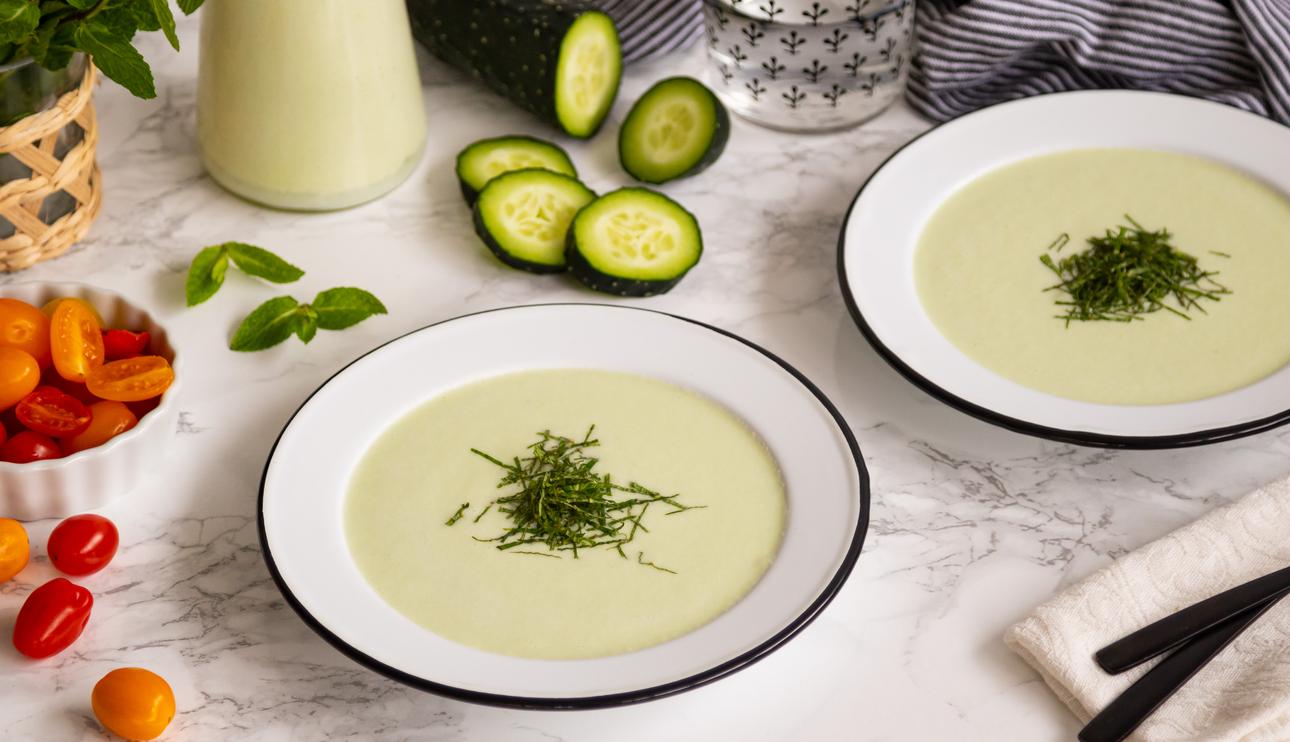 Crema de pepino