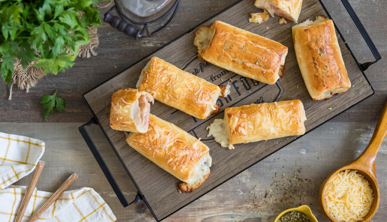 Napolitana jamón y queso