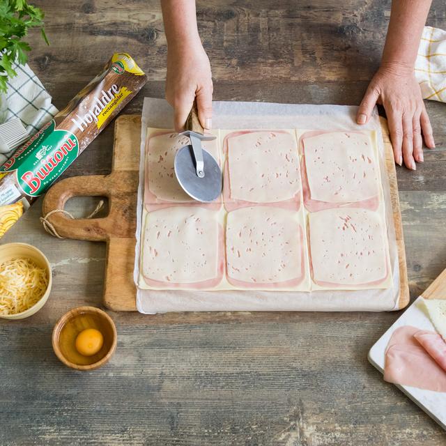 Napolitana jamón y queso