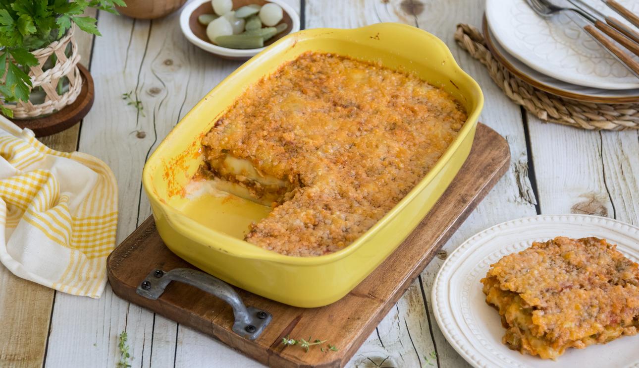 Pastel de patata y pollo