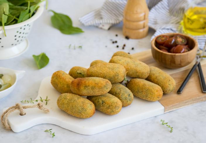 Croquetas de espinacas