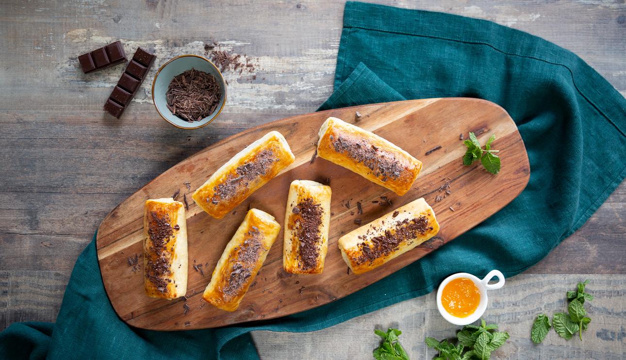 Napolitana de chocolate