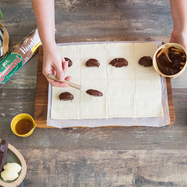 Napolitana de chocolate