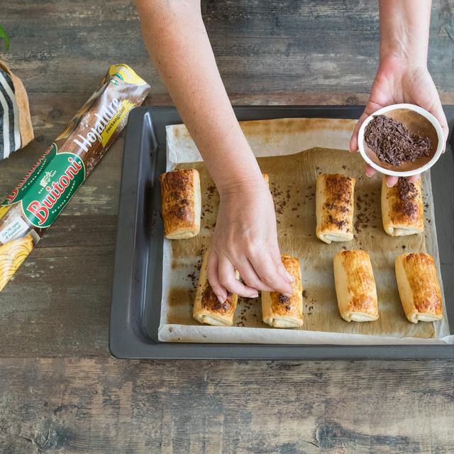 Napolitana de chocolate