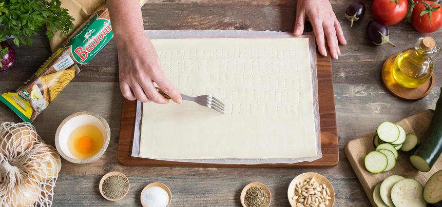 Hojaldre de verduras