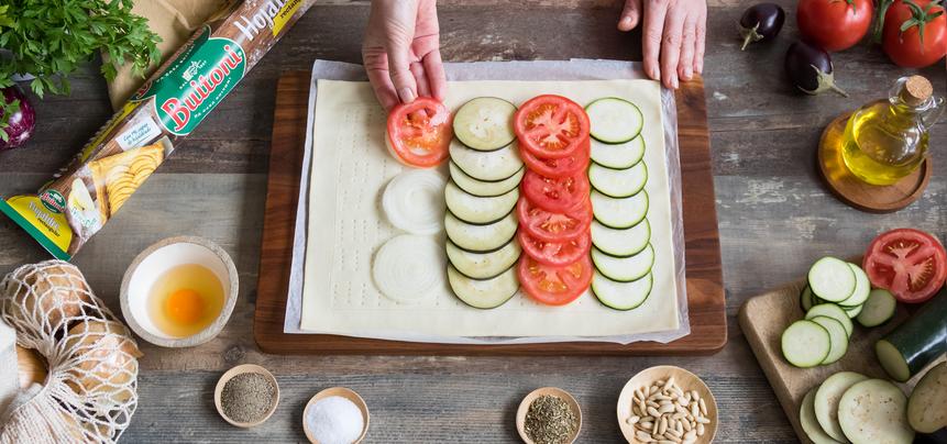 Hojaldre de verduras