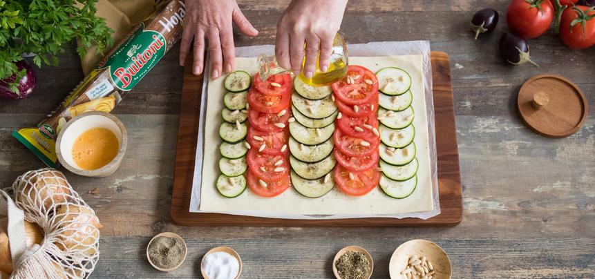 Hojaldre de verduras