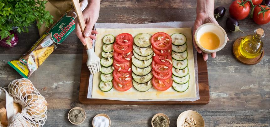 Hojaldre de verduras