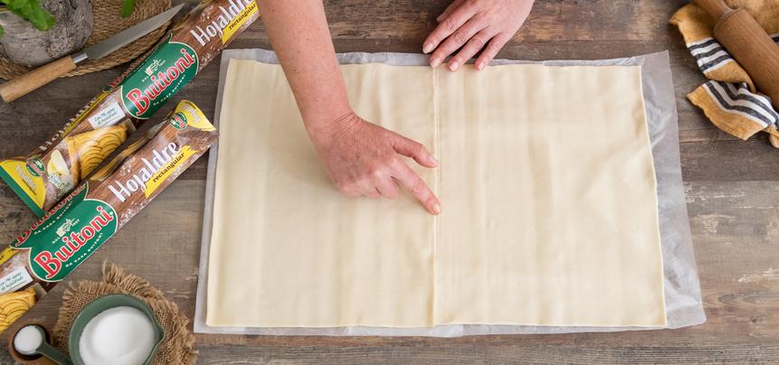 Palmeras de hojaldre grandes