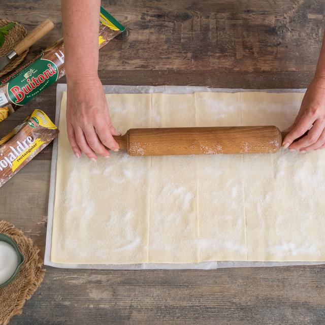 Palmeras de hojaldre grandes