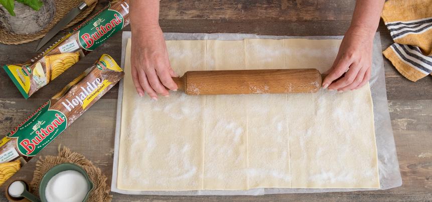 Palmeras de hojaldre grandes