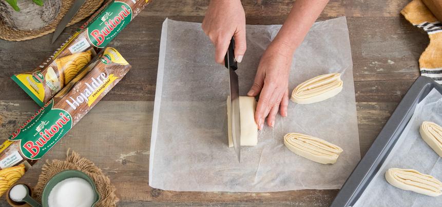 Palmeras de hojaldre grandes