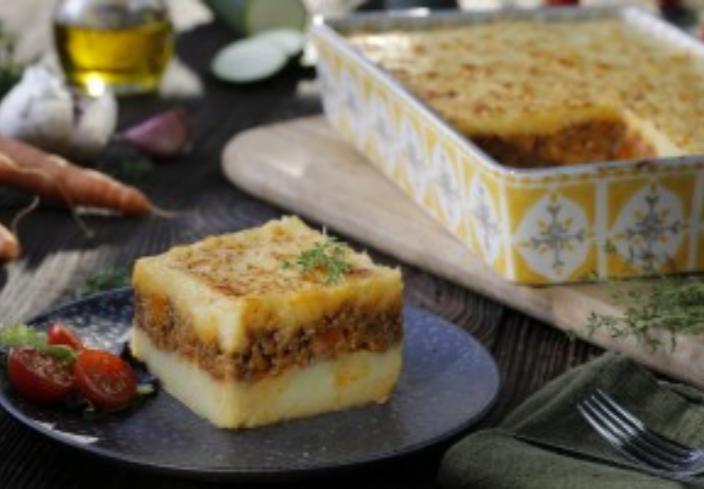 Pastel de patata y carne