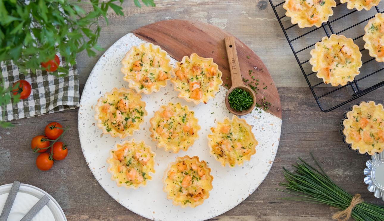 Tartaletas de salmón