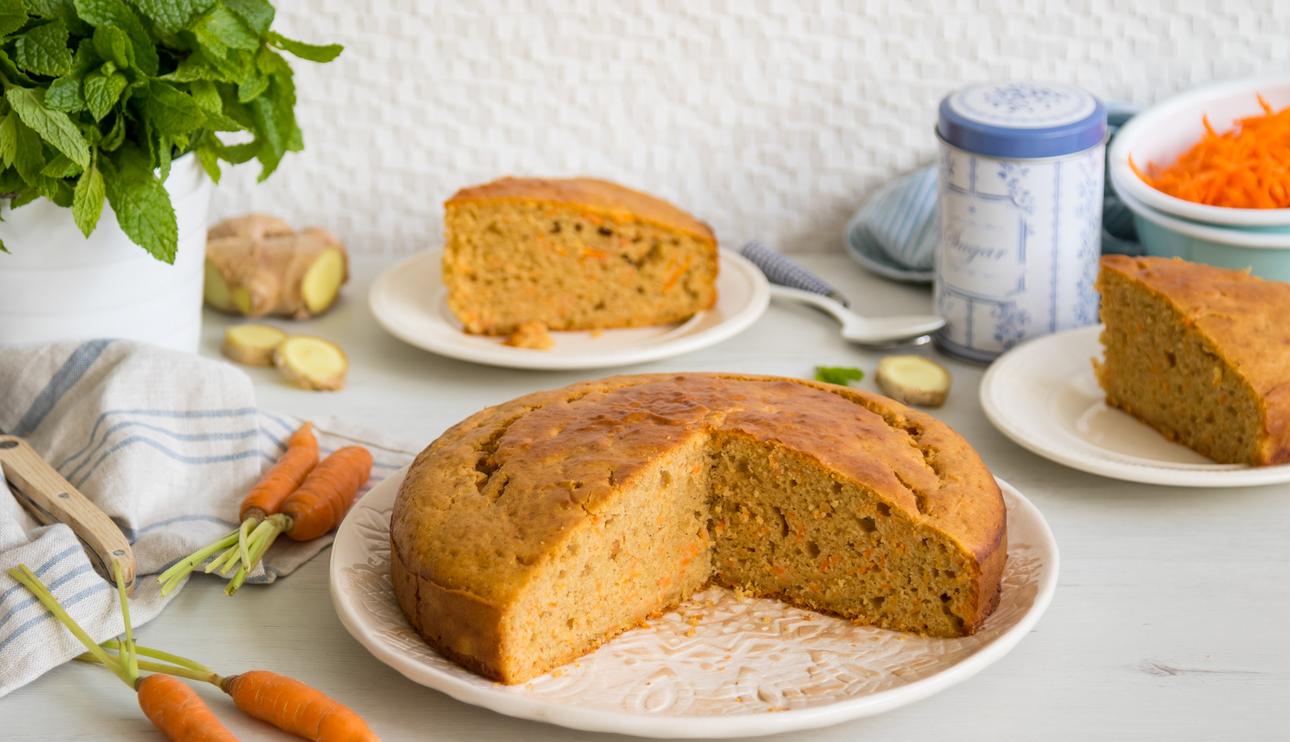 Bizcocho de zanahoria y yogur