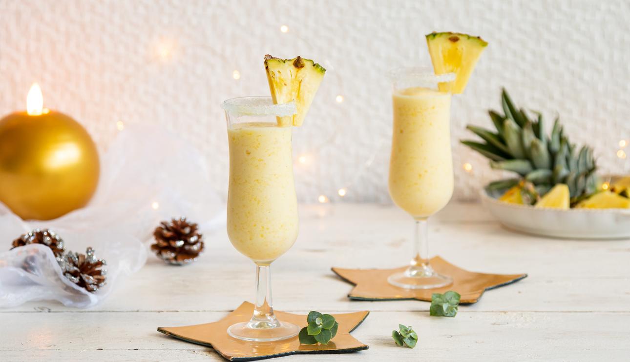 Sorbete de piña al cava