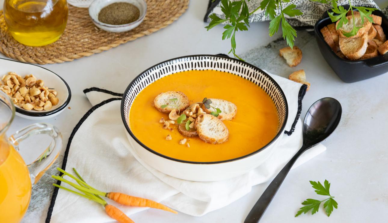 Crema de zanahoria y patata