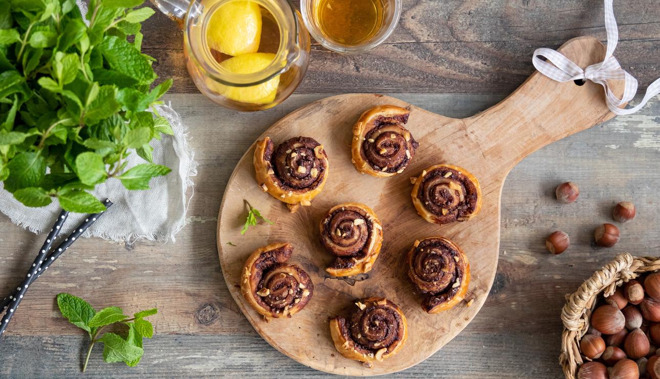 Caracola de chocolate