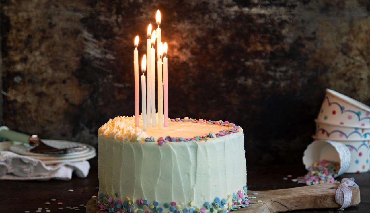 Tarta de chocolate blanco