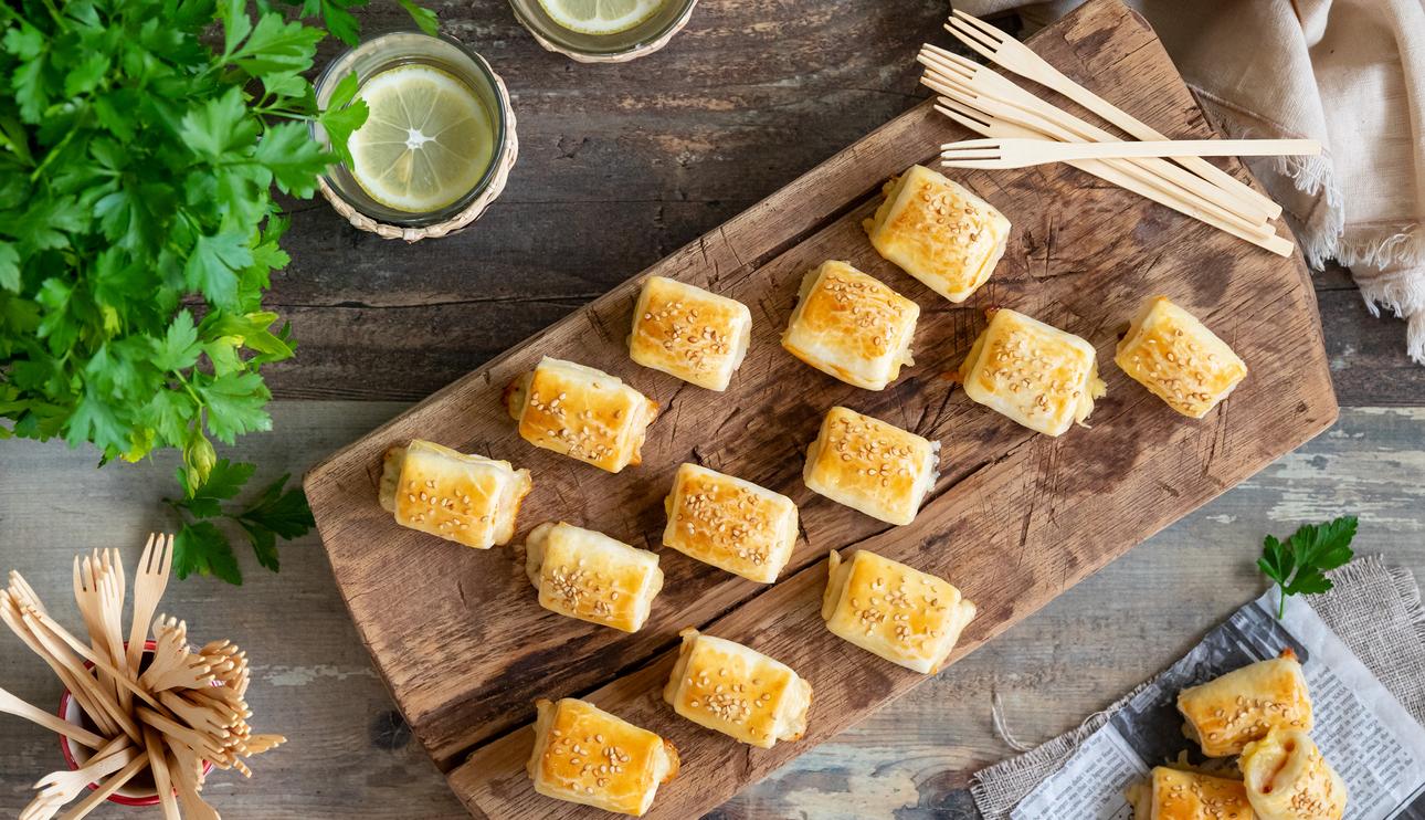 Saladitos de jamón y queso