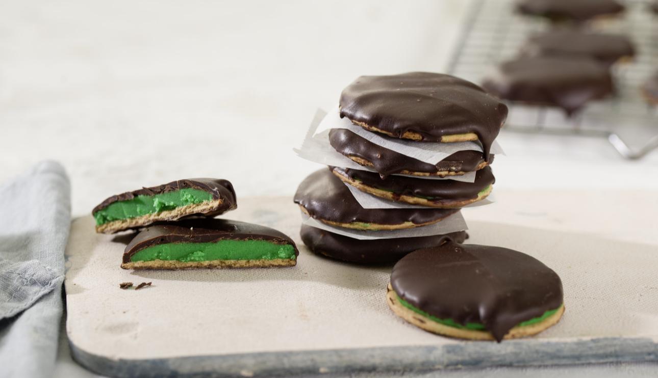 Bocaditos de menta y chocolate con Thermomix©(TM6, TM5, TM31)