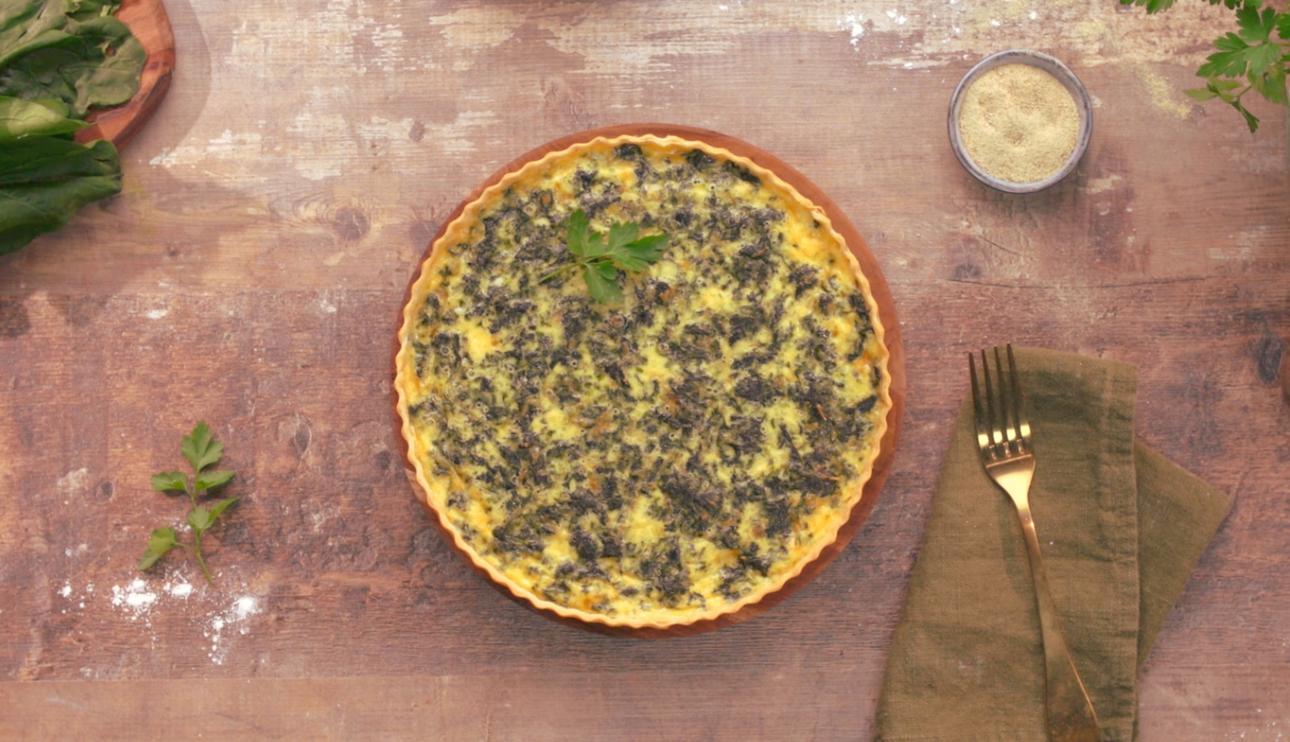 Quiche de espinacas
