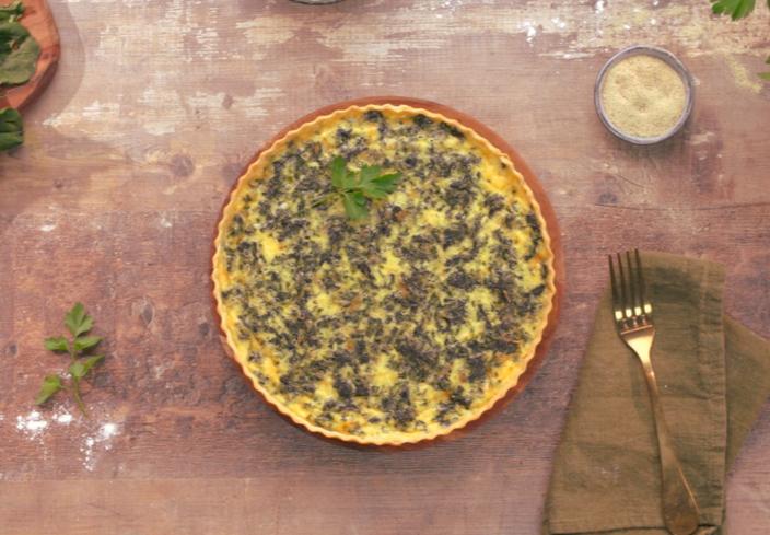 Quiche de espinacas