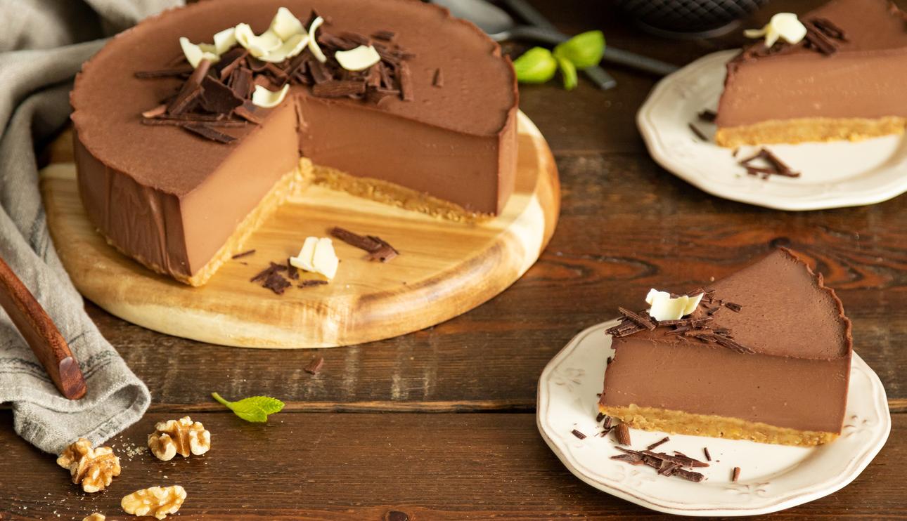 Tarta de chocolate fácil