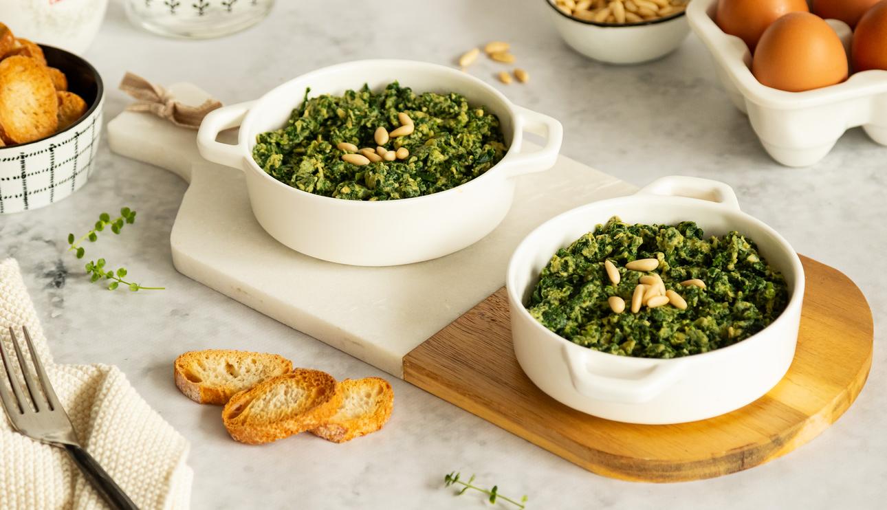 Revuelto de espinacas