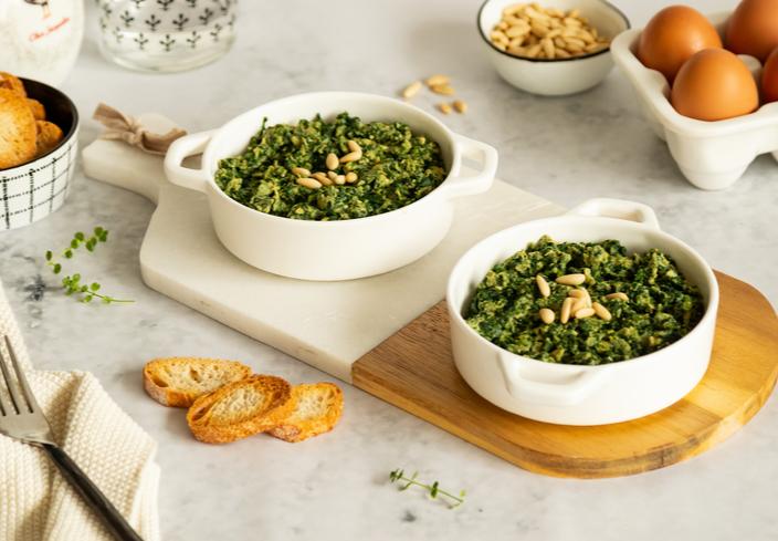 Revuelto de espinacas