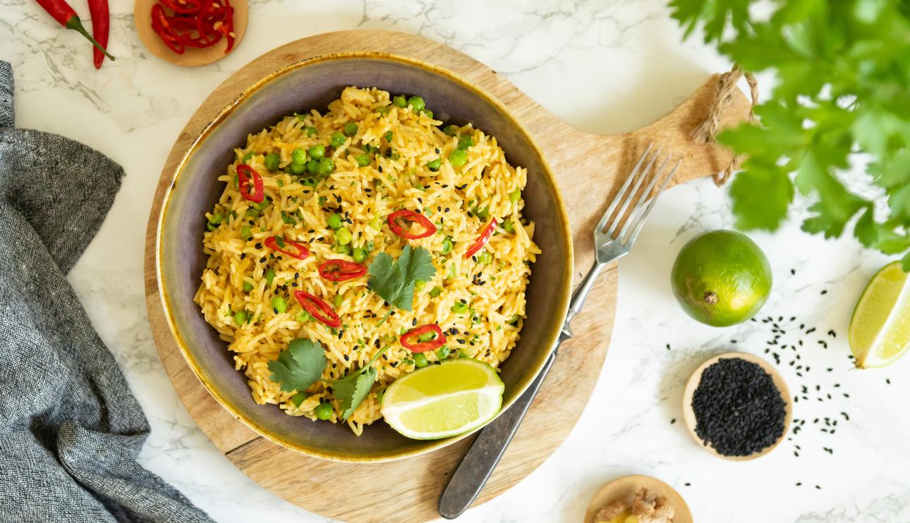 Arroz al curry