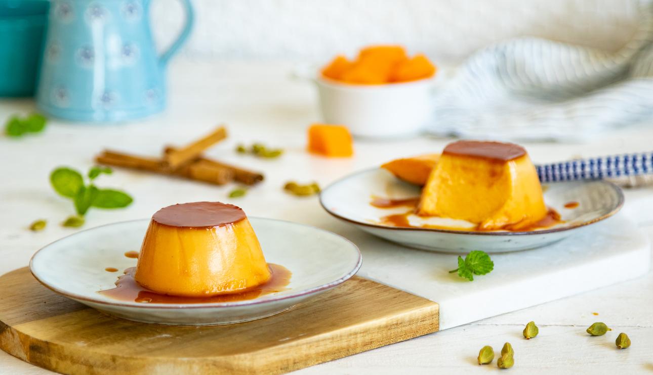 Flan de calabaza