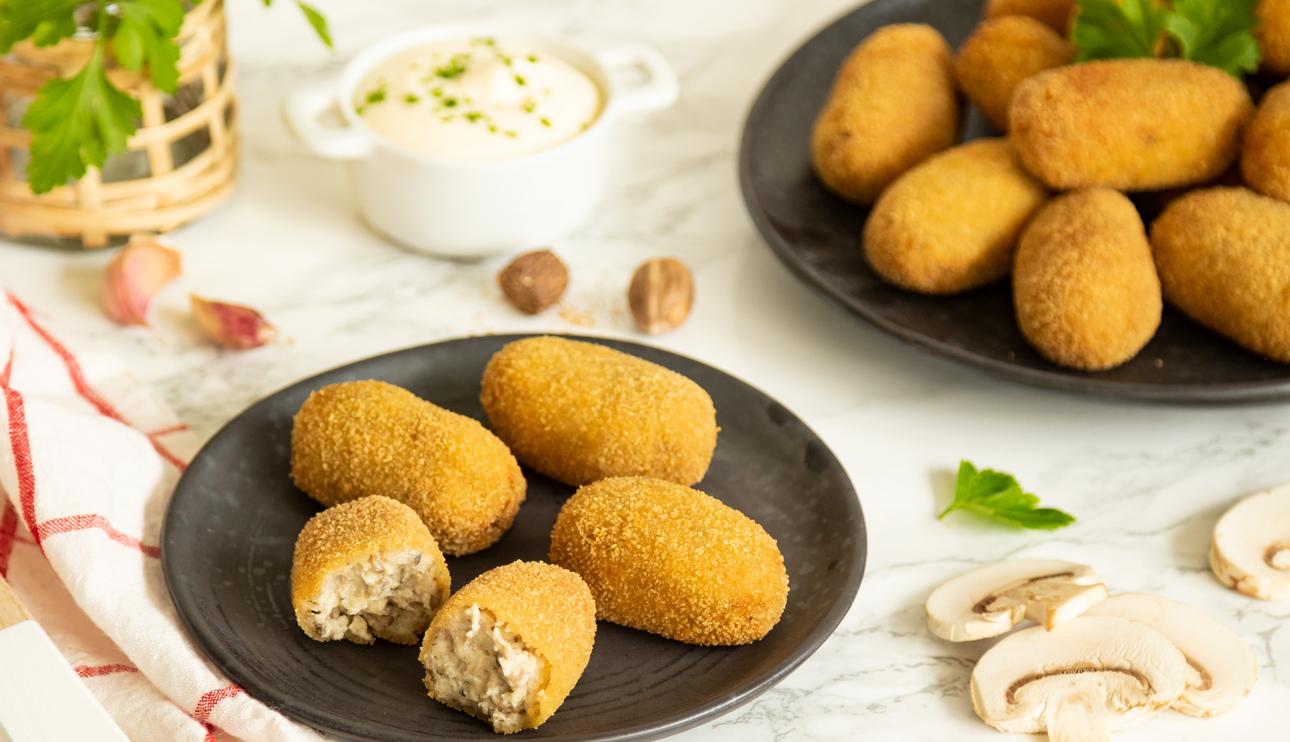 Croquetas de champiñones