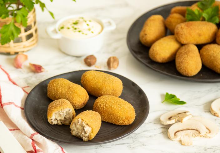 Croquetas de champiñones