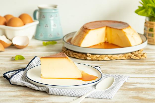 Flan en olla exprés