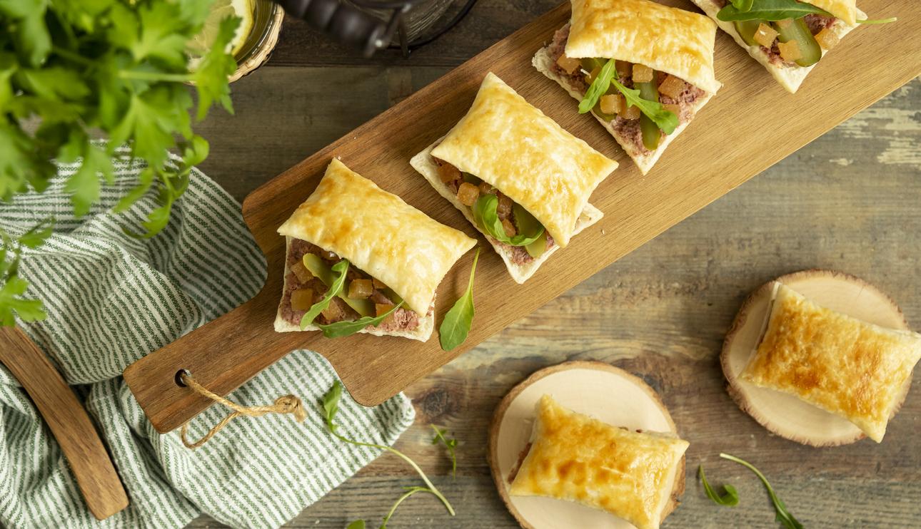 Canapés de paté