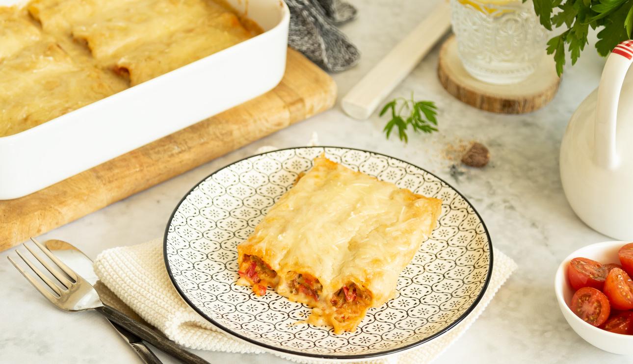 Canelones veganos