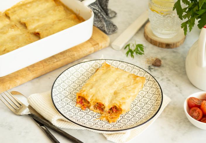 Canelones veganos