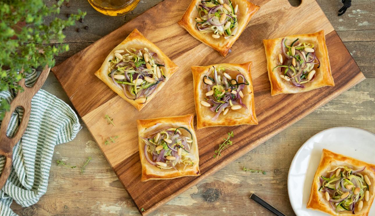 Canapés vegetarianos