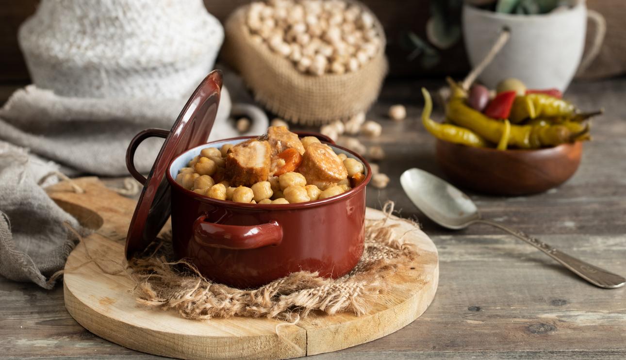 Cocido madrileño casero