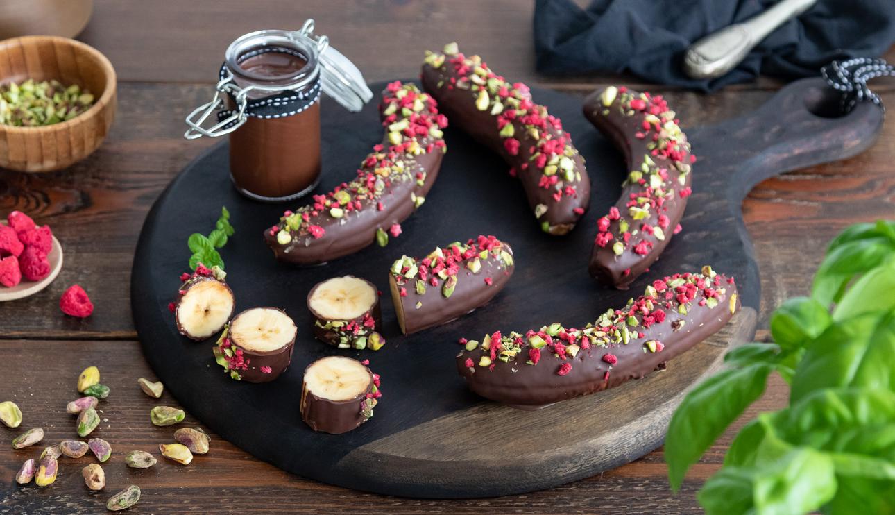 Chocolate con plátano