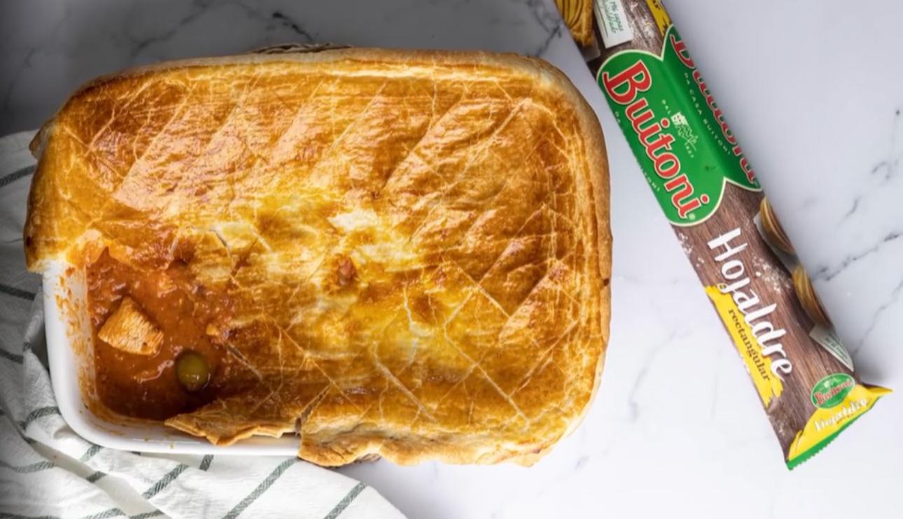 Pastel de pollo al estilo mediterráneo con Thermomix©(TM31, TM5)