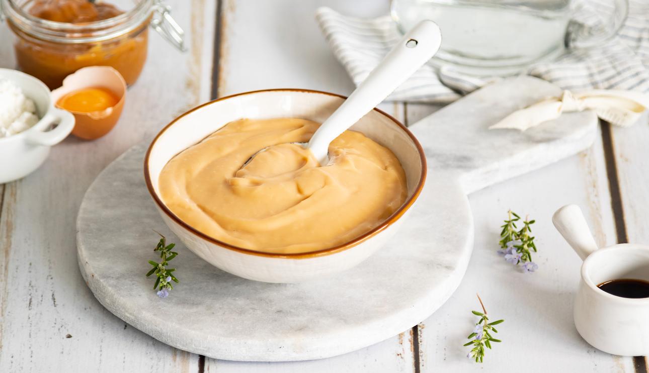 Crema pastelera de dulce de leche