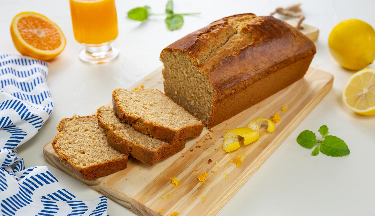 Bizcocho con harina de espelta