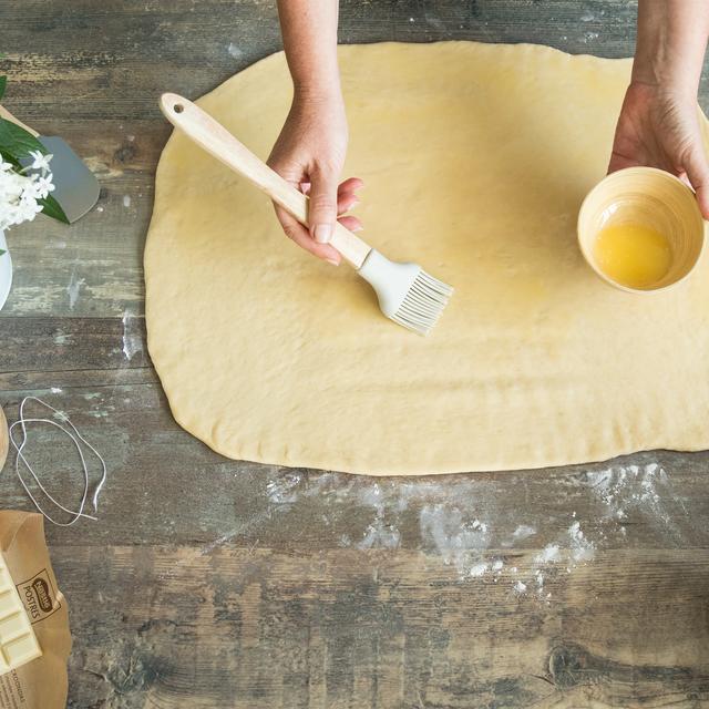 Cinnamon Rolls de chocolate blanco