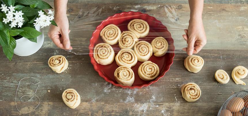 Cinnamon Rolls de chocolate blanco