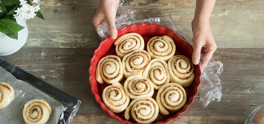 Cinnamon Rolls de chocolate blanco