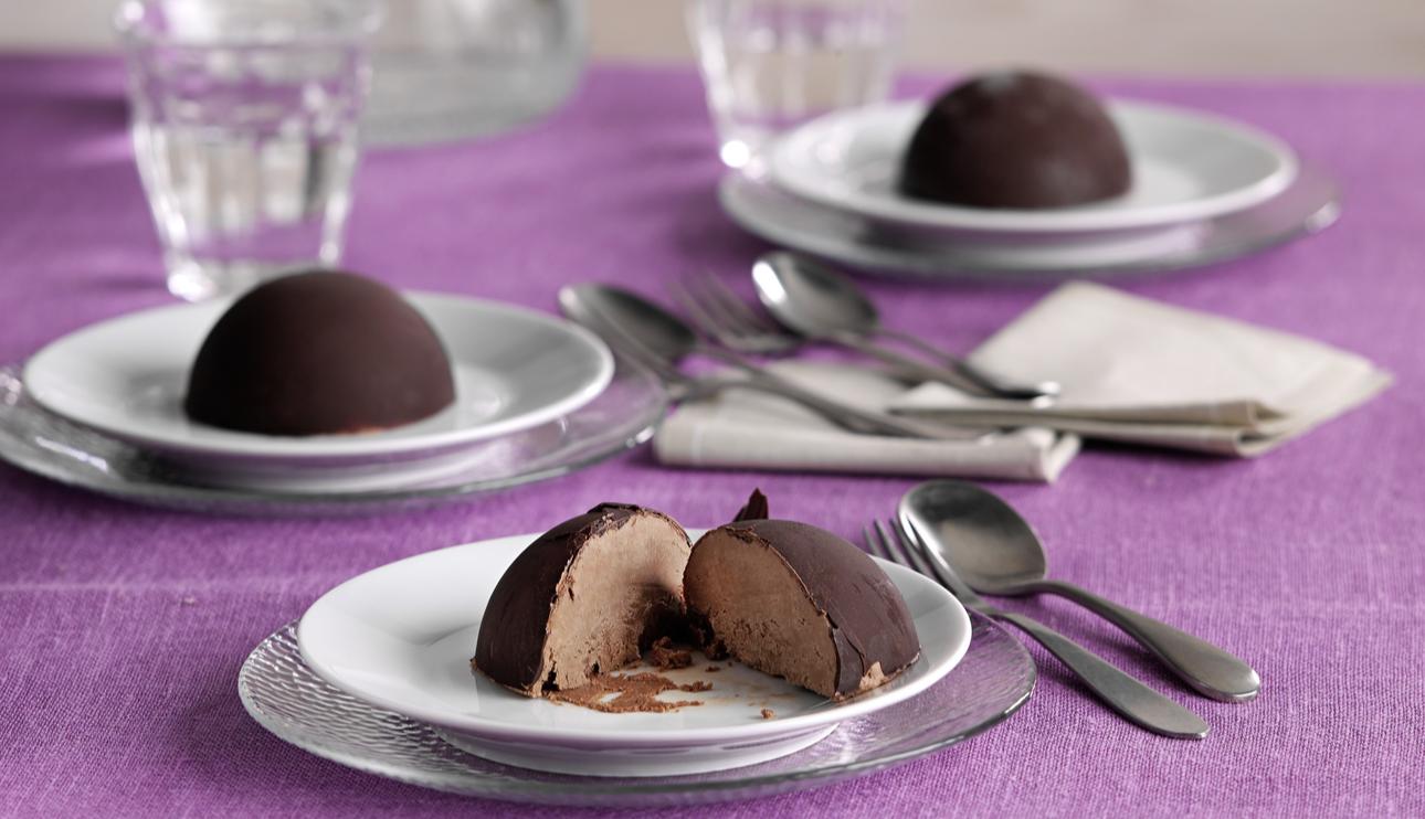 Bombón helado de chocolate con Thermomix®