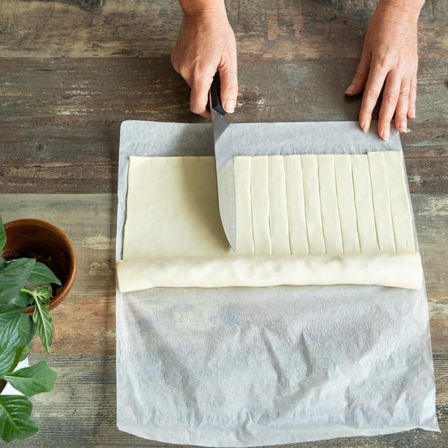 Hojaldre con cabello de ángel