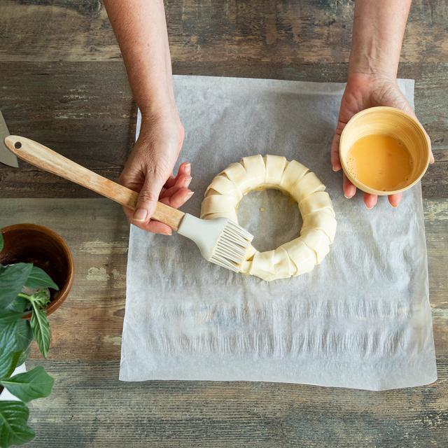 Hojaldre con cabello de ángel